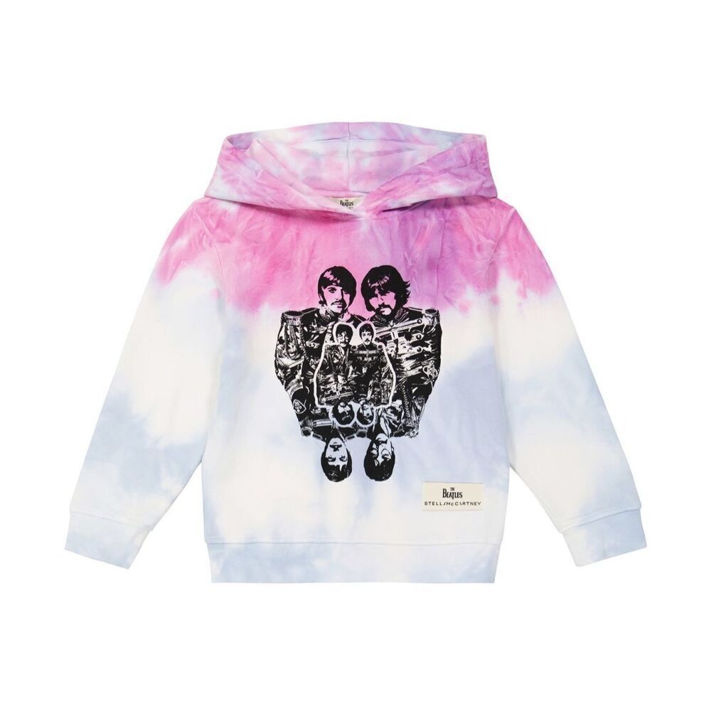 NWT Stella McCartney kids Beatles edition tie- die hoodie Size 4